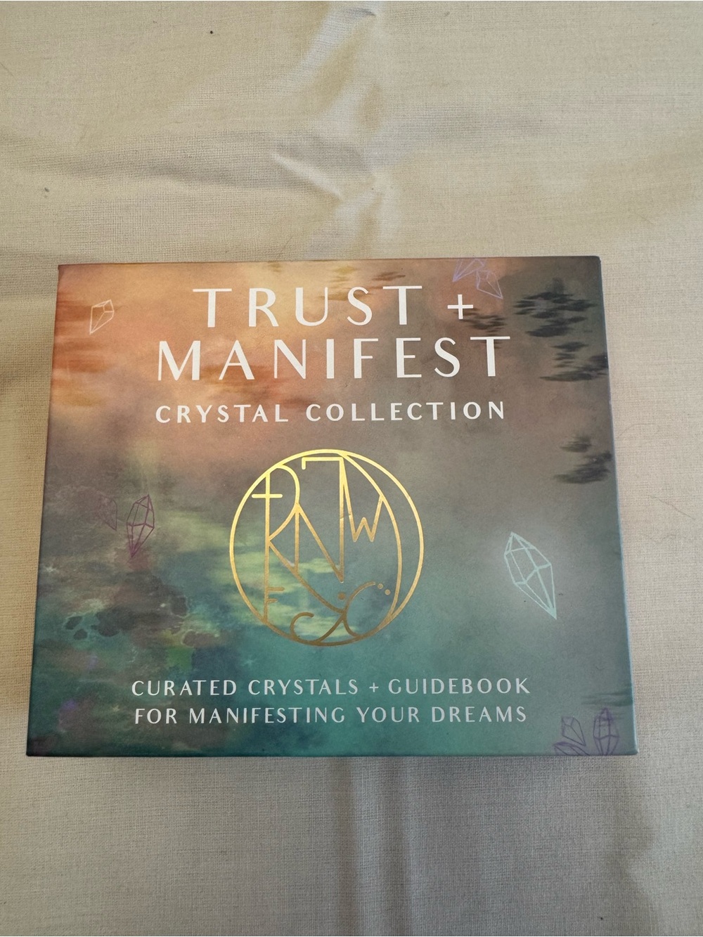 Trust + Manifest Crystal Collection Gift set/ Complete Crystal Set and Guideboo